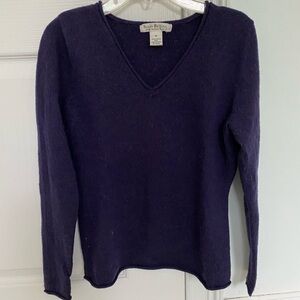 Merino wool Susan Bristol purple sweater